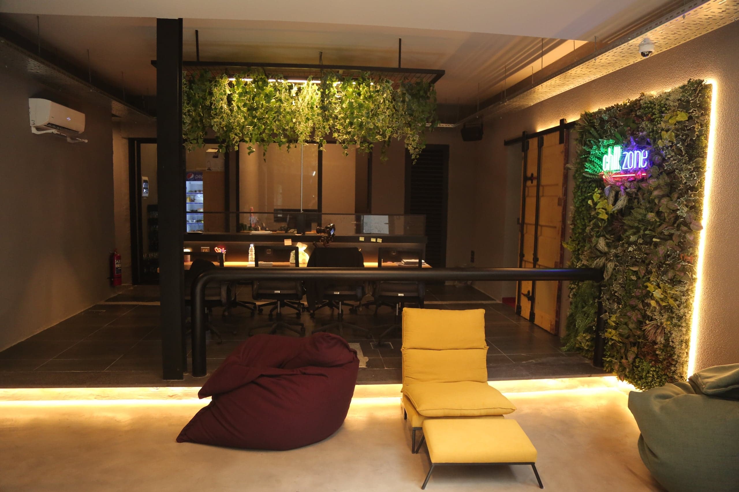 Offices And Back Area For Offices